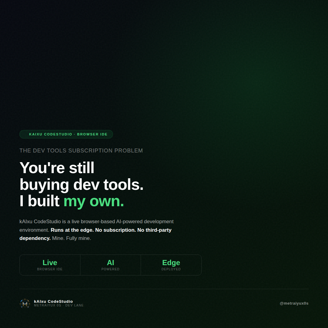 The dev tools subscription problem